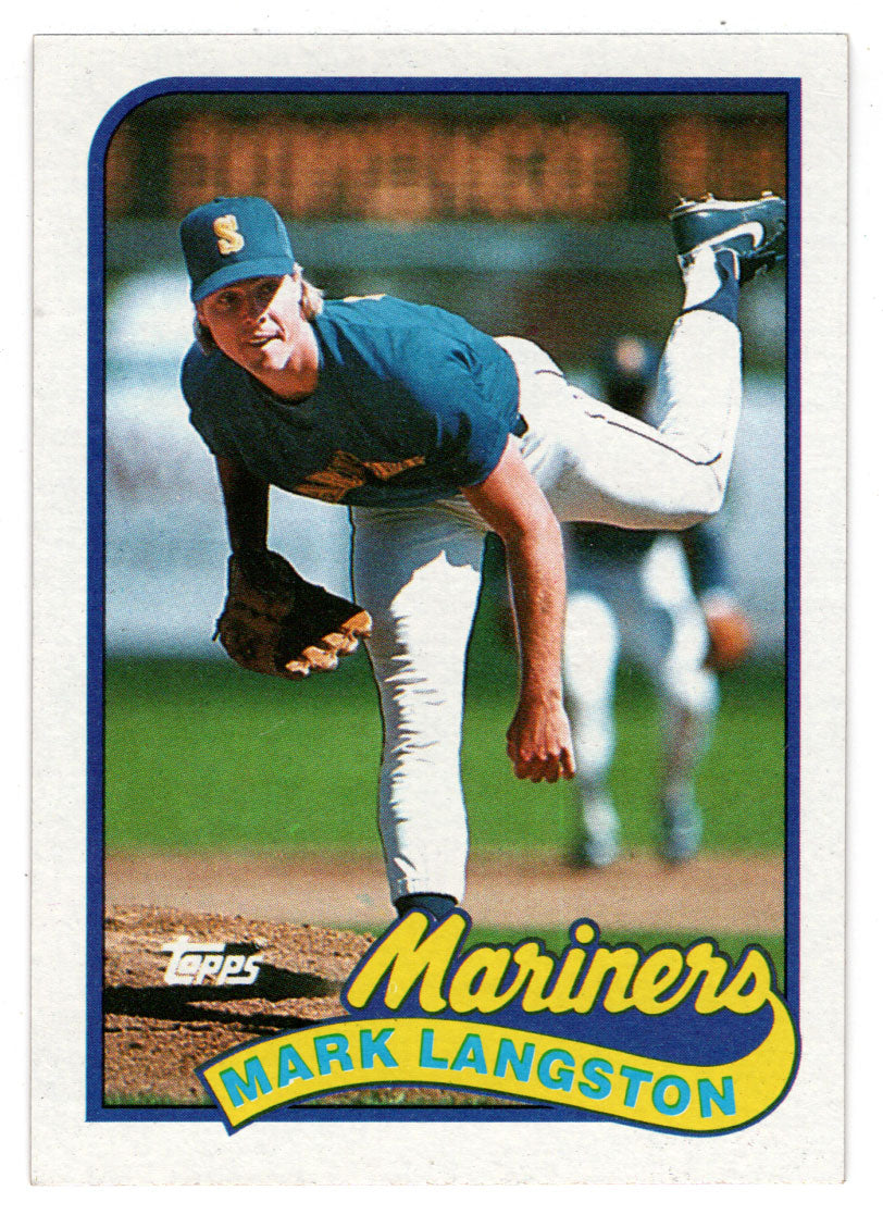 Mark Langston - Seattle Mariners (MLB Baseball Card) 1989 Topps # 355 Mint