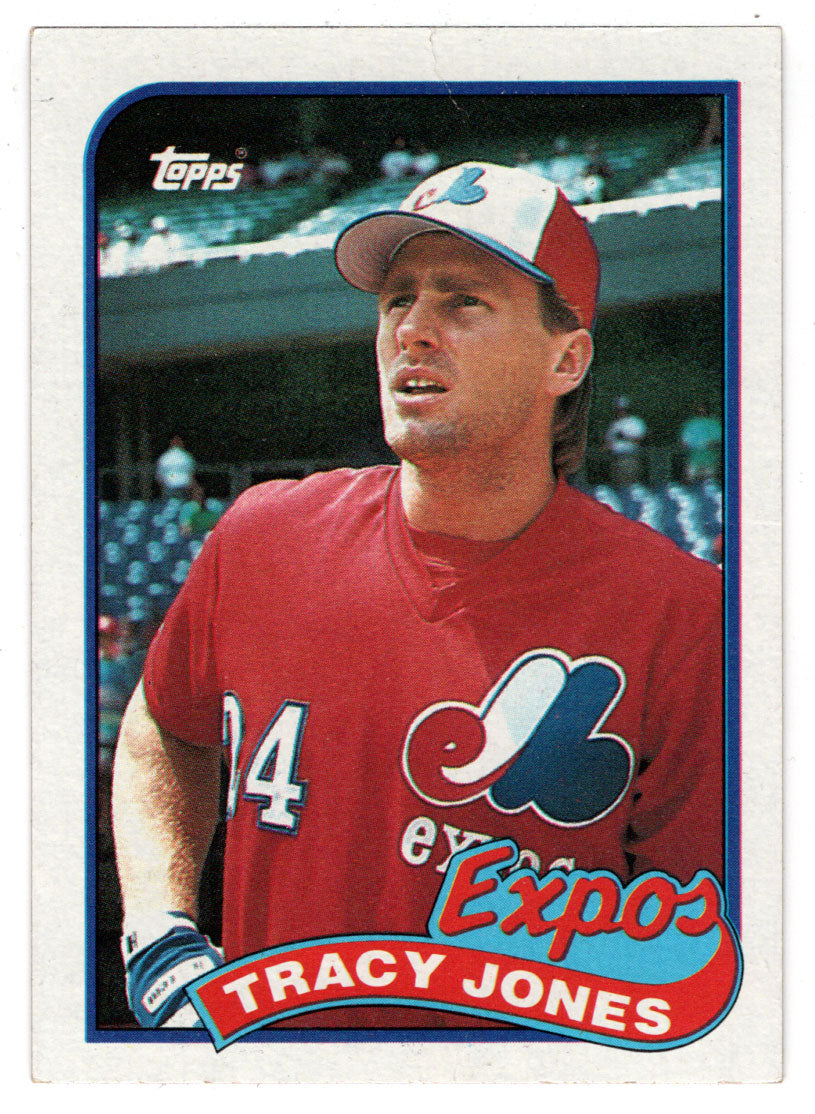 Tracy Jones - Montreal Expos (MLB Baseball Card) 1989 Topps # 373 Mint