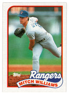 Mitch Williams - Texas Rangers (MLB Baseball Card) 1989 Topps # 411 Mint
