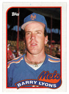 Barry Lyons - New York Mets (MLB Baseball Card) 1989 Topps # 412 Mint