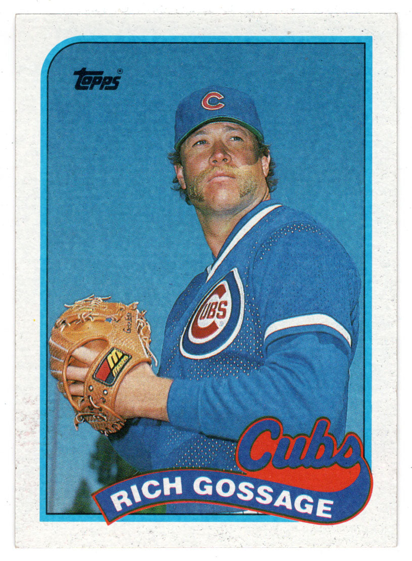 Rich Gossage - Chicago Cubs (MLB Baseball Card) 1989 Topps # 415 Mint