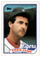 Fred Lynn - Detroit Tigers (MLB Baseball Card) 1989 Topps # 416 Mint