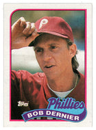 Bob Dernier - Philadelphia Phillies (MLB Baseball Card) 1989 Topps # 418 Mint