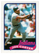 Joe Carter - Cleveland Indians (MLB Baseball Card) 1989 Topps # 420 Mint