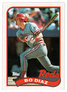 Bo Diaz - Cincinnati Reds (MLB Baseball Card) 1989 Topps # 422 Mint