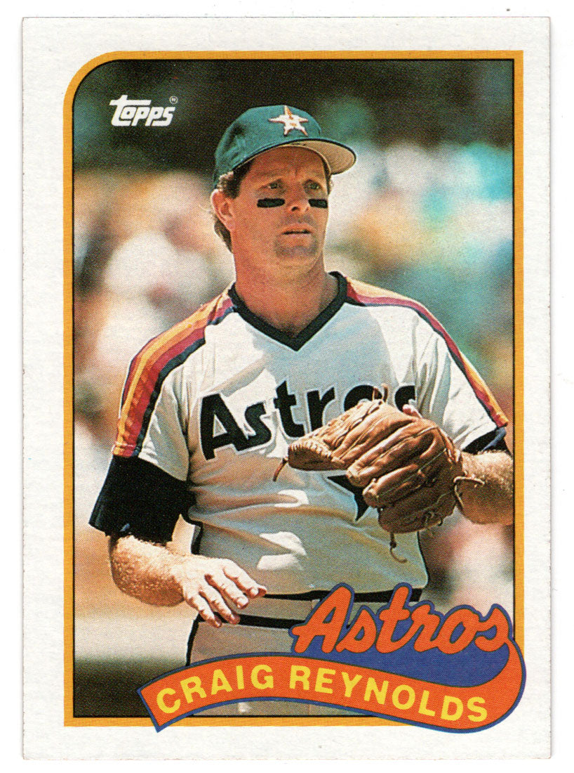 Craig Reynolds - Houston Astros (MLB Baseball Card) 1989 Topps # 428 Mint