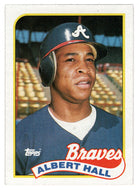 Albert Hall - Atlanta Braves (MLB Baseball Card) 1989 Topps # 433 Mint