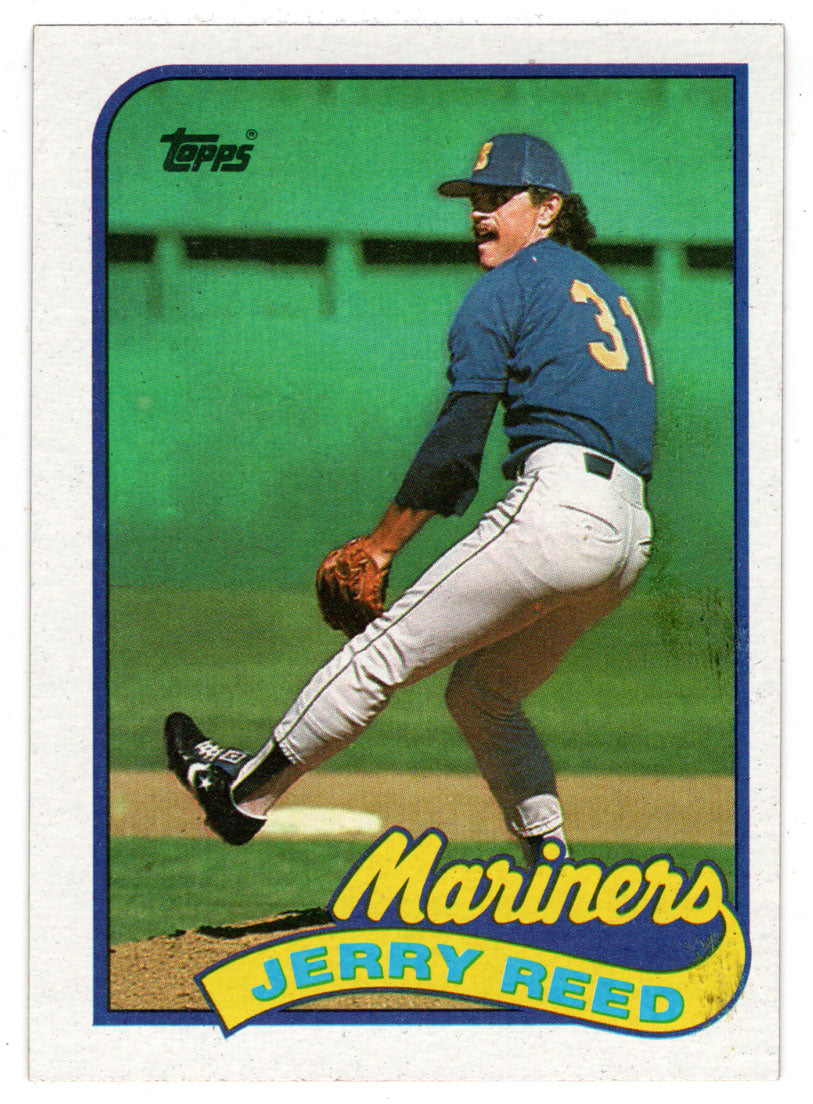 Jerry Reed - Seattle Mariners (MLB Baseball Card) 1989 Topps # 441 Mint