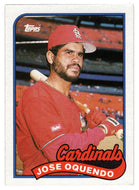 Jose Oquendo - St. Louis Cardinals (MLB Baseball Card) 1989 Topps # 442 Mint