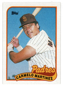 Carmelo Martinez - San Diego Padres (MLB Baseball Card) 1989 Topps # 449 Mint