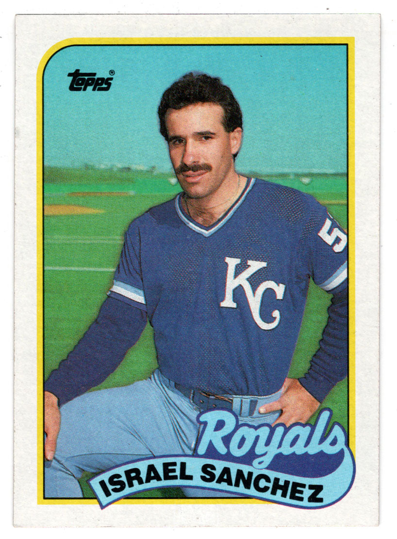 Israel Sanchez - Kansas City Royals (MLB Baseball Card) 1989 Topps # 452 Mint