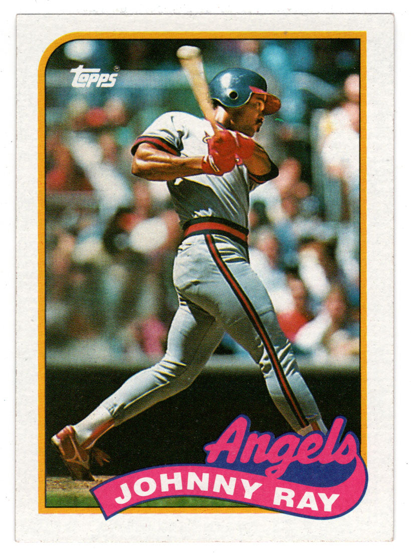 Johnny Ray - California Angels (MLB Baseball Card) 1989 Topps # 455 Mint