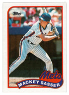 Mackey Sasser - New York Mets (MLB Baseball Card) 1989 Topps # 457 Mint
