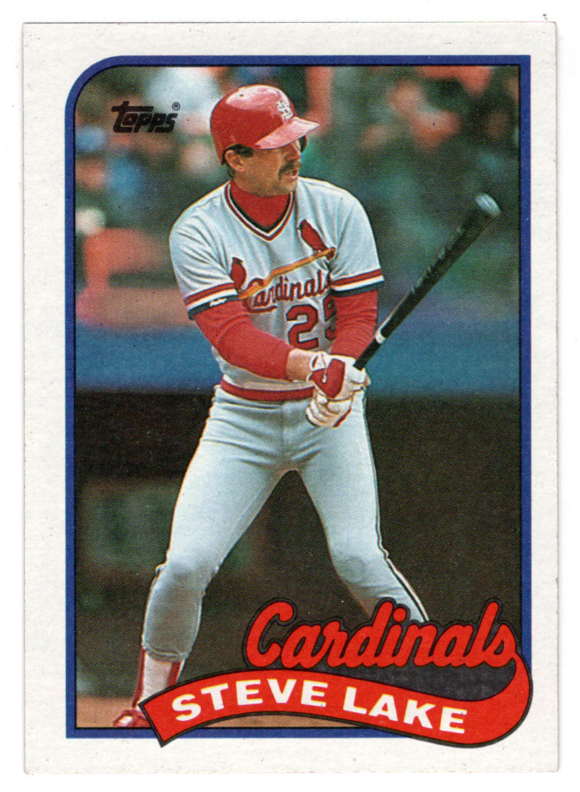 Steve Lake - St. Louis Cardinals (MLB Baseball Card) 1989 Topps # 463 Mint