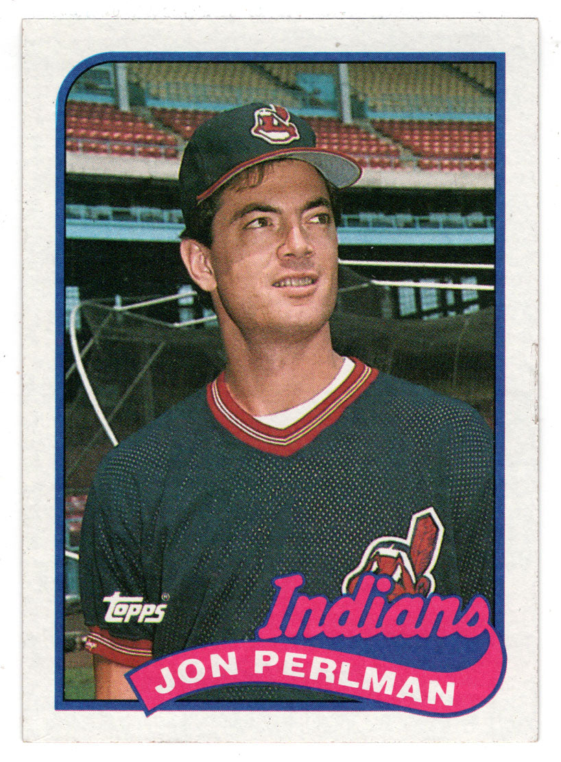 Jon Perlman - Cleveland Indians (MLB Baseball Card) 1989 Topps # 476 Mint