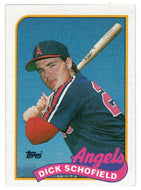 Dick Schofield - California Angels (MLB Baseball Card) 1989 Topps # 477 Mint