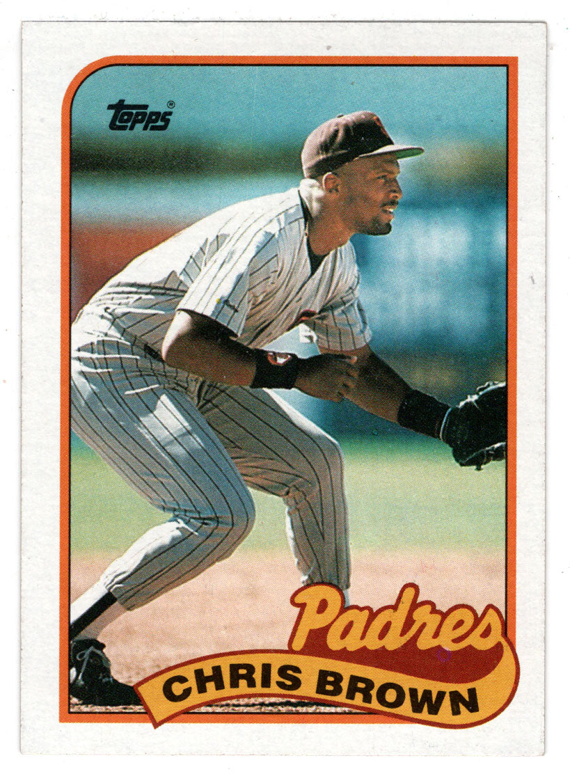 Chris Brown - San Diego Padres (MLB Baseball Card) 1989 Topps # 481 Mint