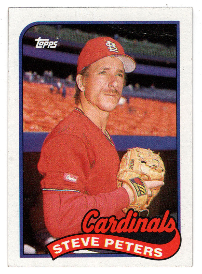 Steve Peters - St. Louis Cardinals (MLB Baseball Card) 1989 Topps # 482 Mint