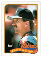 Alan Ashby - Houston Astros (MLB Baseball Card) 1989 Topps # 492 Mint