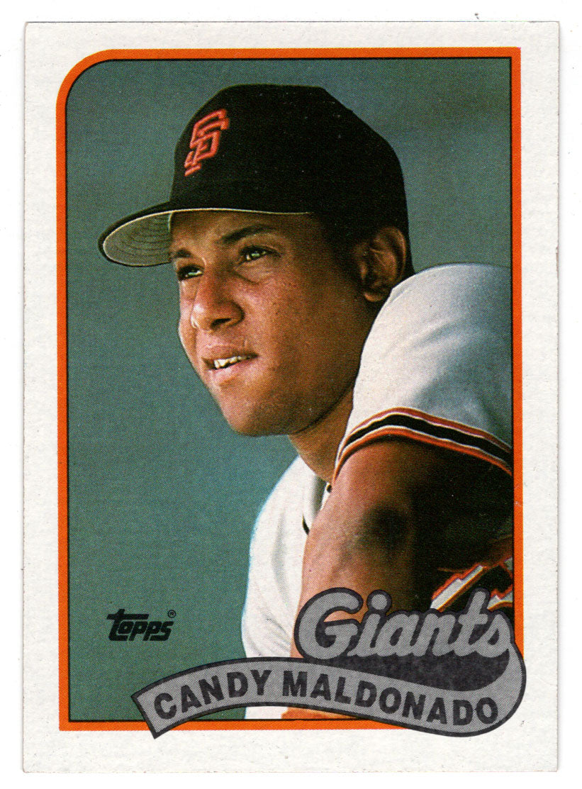 Candy Maldonado - San Francisco Giants (MLB Baseball Card) 1989