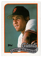 Candy Maldonado - San Francisco Giants (MLB Baseball Card) 1989 Topps # 495 Mint