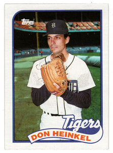 Don Heinkel - Detroit Tigers (MLB Baseball Card) 1989 Topps # 499 Mint