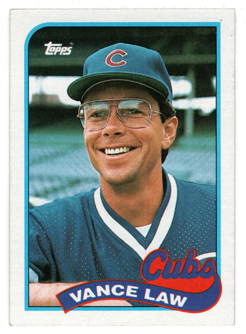 Vance Law - Chicago Cubs (MLB Baseball Card) 1989 Topps # 501 Mint