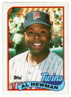 Al Newman - Minnesota Twins (MLB Baseball Card) 1989 Topps # 503 Mint