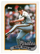 Bob Walk - Pittsburgh Pirates (MLB Baseball Card) 1989 Topps # 504 Mint