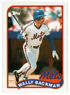 Wally Backman - New York Mets (MLB Baseball Card) 1989 Topps # 508 Mint