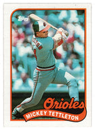 Mickey Tettleton - Baltimore Orioles (MLB Baseball Card) 1989 Topps # 521 Mint