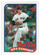 Wes Gardner - Boston Red Sox (MLB Baseball Card) 1989 Topps # 526 Mint