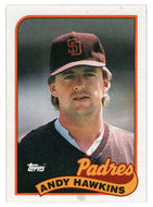 Andy Hawkins - San Diego Padres (MLB Baseball Card) 1989 Topps # 533 Mint