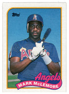 Mark McLemore - California Angels (MLB Baseball Card) 1989 Topps # 547 Mint