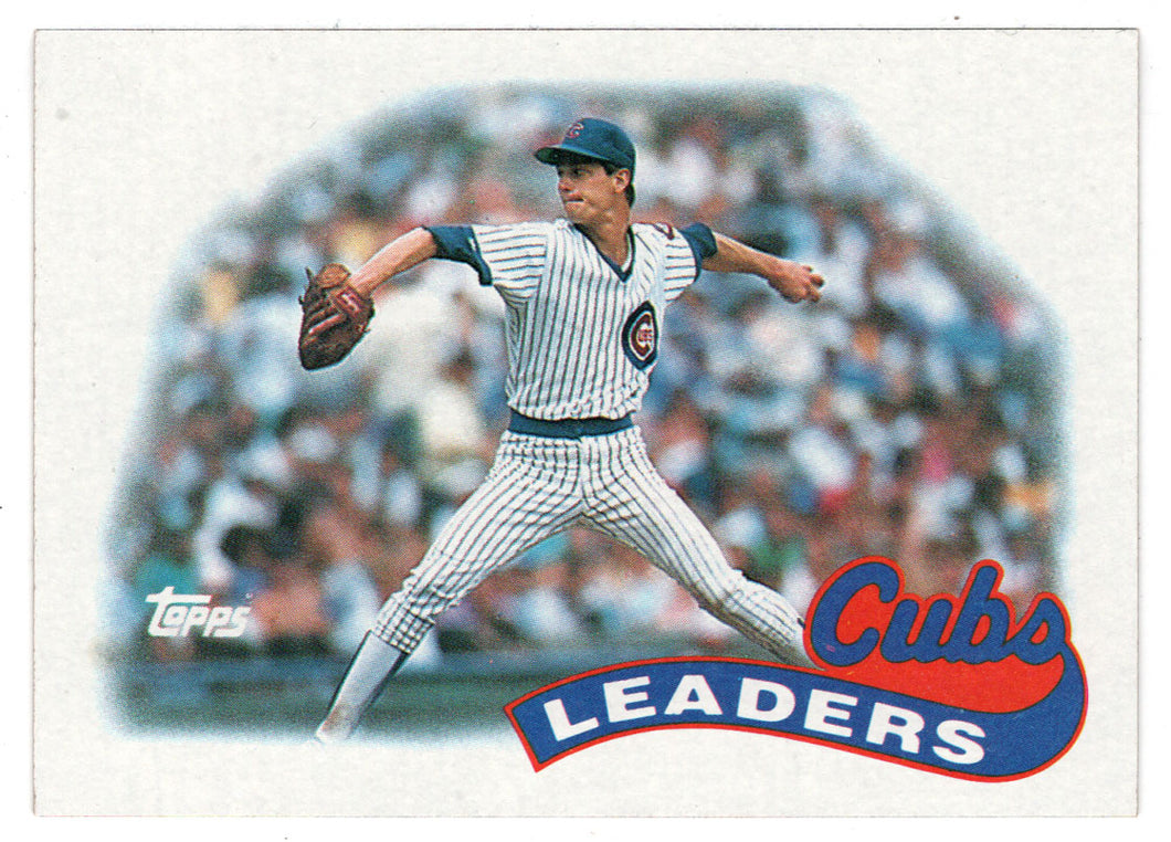 Chicago Cubs - Team Leaders (MLB Baseball Card) 1989 Topps # 549 Mint