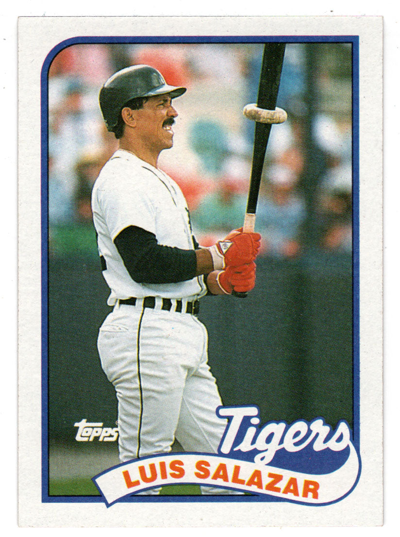 Luis Salazar - Detroit Tigers (MLB Baseball Card) 1989 Topps # 553 Mint
