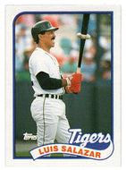 Luis Salazar - Detroit Tigers (MLB Baseball Card) 1989 Topps # 553 Mint