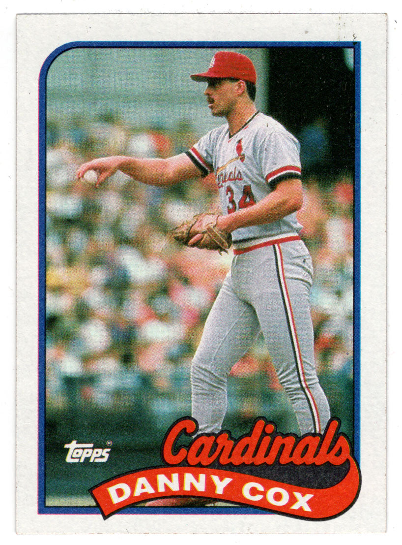 Danny Cox - St. Louis Cardinals (MLB Baseball Card) 1989 Topps # 562 Mint