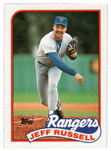 Jeff Russell - Texas Rangers (MLB Baseball Card) 1989 Topps # 565 Mint