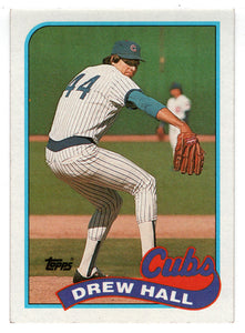 Drew Hall - Chicago Cubs (MLB Baseball Card) 1989 Topps # 593 Mint