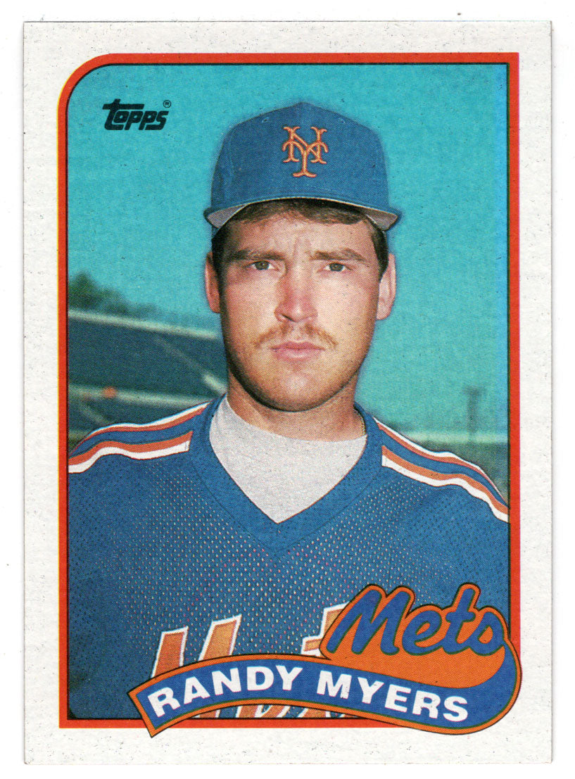 Randy Myers - New York Mets (MLB Baseball Card) 1989 Topps # 610 Mint