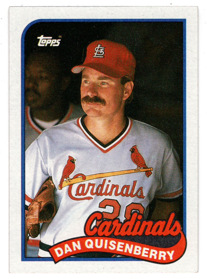 Dan Quisenberry - St. Louis Cardinals (MLB Baseball Card) 1989 Topps # 612 Mint