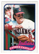 Carmen Castillo - Cleveland Indians (MLB Baseball Card) 1989 Topps # 637 Mint