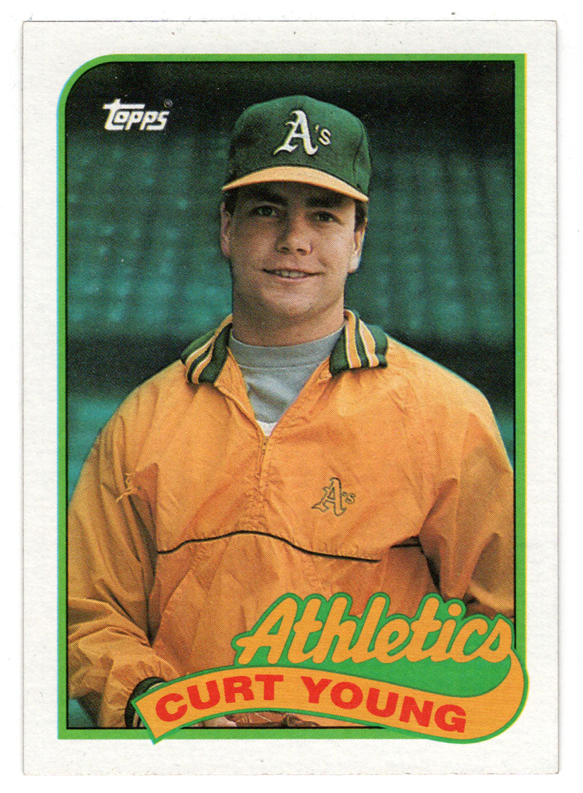 Curt Young - Oakland Athletics (MLB Baseball Card) 1989 Topps # 641 Mint