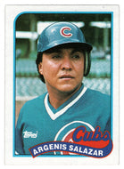 Argenis Salazar - Chicago Cubs (MLB Baseball Card) 1989 Topps # 642 Mint