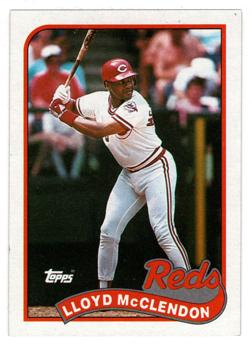 Lloyd McClendon - Cincinnati Reds (MLB Baseball Card) 1989 Topps # 644 Mint