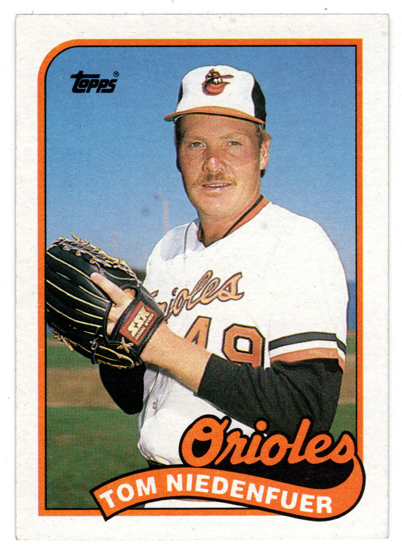 Tom Niedenfuer - Baltimore Orioles (MLB Baseball Card) 1989 Topps # 651 Mint