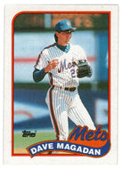 Dave Magadan - New York Mets (MLB Baseball Card) 1989 Topps # 655 Mint