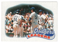 Los Angeles Dodgers - Team Leaders (MLB Baseball Card) 1989 Topps # 669 Mint