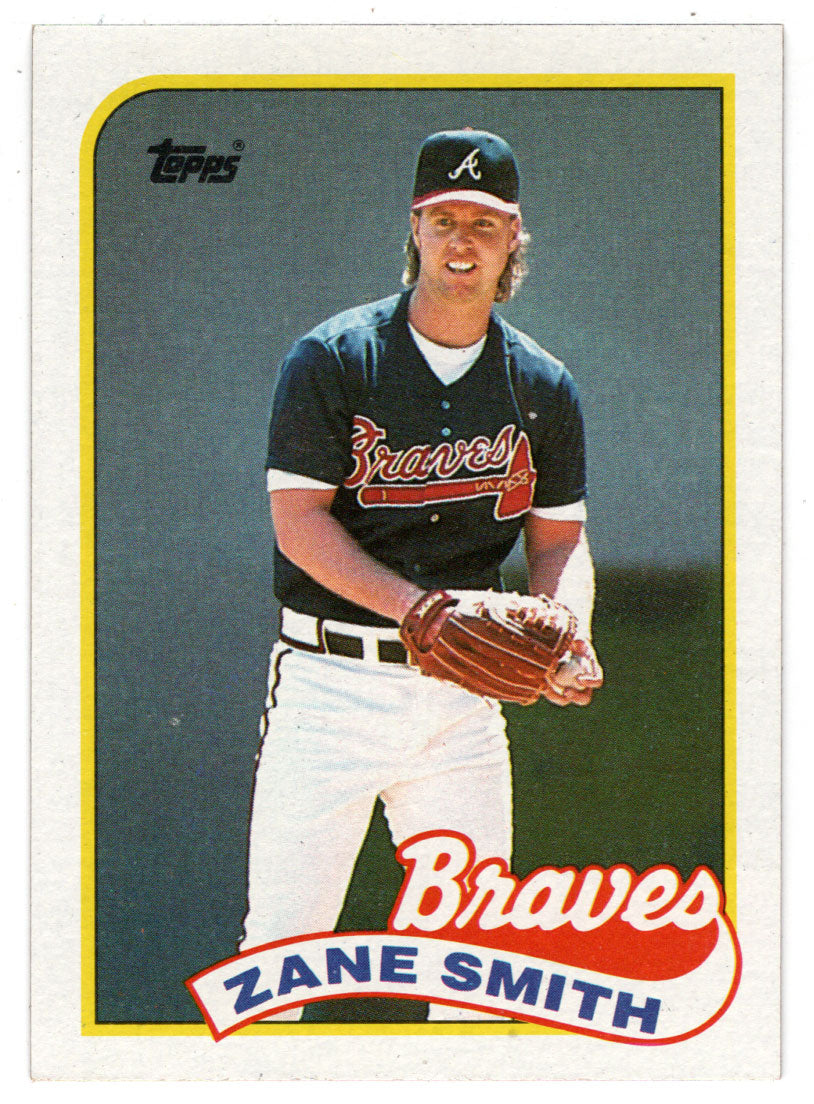 Zane Smith - Atlanta Braves (MLB Baseball Card) 1989 Topps # 688 Mint